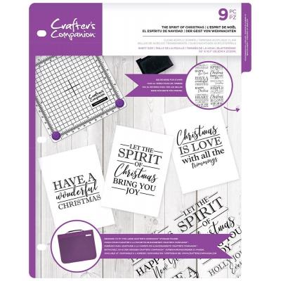 Crafter's Companion Clear Stamps - The Spirit of Christmas